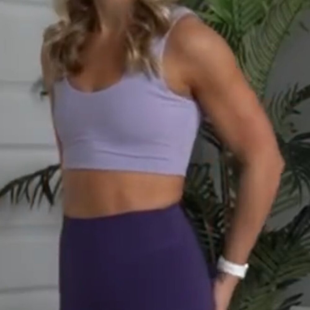 Balance Athletica Ascend Lilac Sports Bra (Summit Collection)
